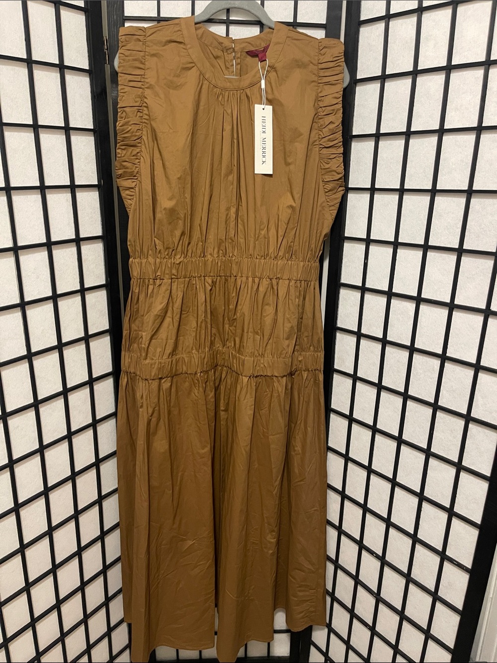 Heidi Merrick Maxi Dress Tiered Style